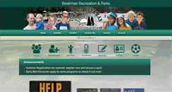 Desktop Screenshot of beekmanrec.com